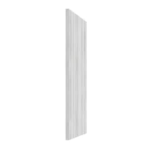 Miami White Wash Matte 0.625 in. x 30 in. x 13 in. Kitchen Cabinet Outdoor End Panel