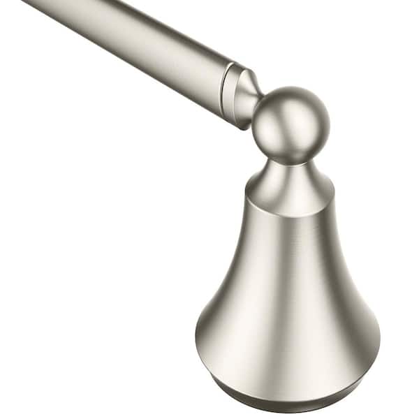 MOEN Wynford 24 in. Towel Bar in Brushed Nickel