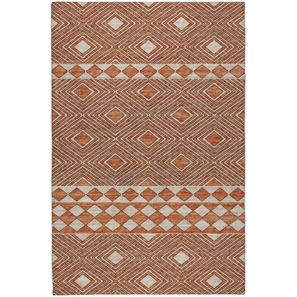 Dream Shag Premium Machine Washable Abstract ADS107 Canyon 3 ft. x 5 ft. Area Rug price history on PriceWatchPro