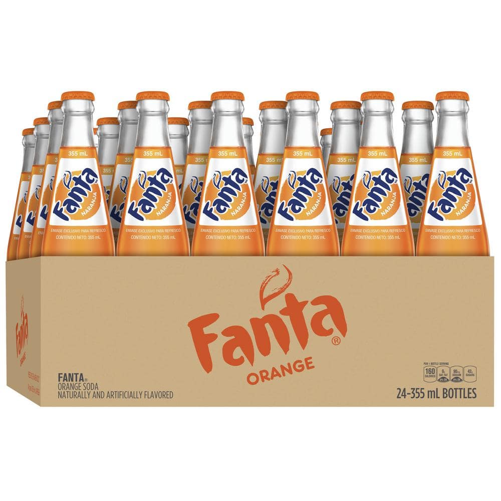 MEX FANTA ORANGE/NARANJA SODA 24/12OZ 355ML