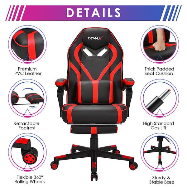 Halifax North America Racing Style Reclining Gaming Chair | Mathis Home