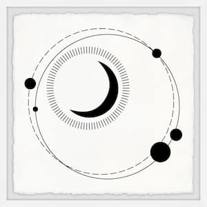 "Moon Movement" by Marmont Hill Framed Astronomy Art Print 24 in. x 24 in.