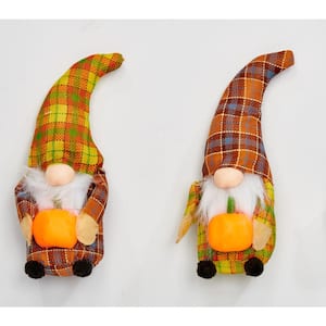 8 in. Tabletop Fall Gnome (Set of 4)