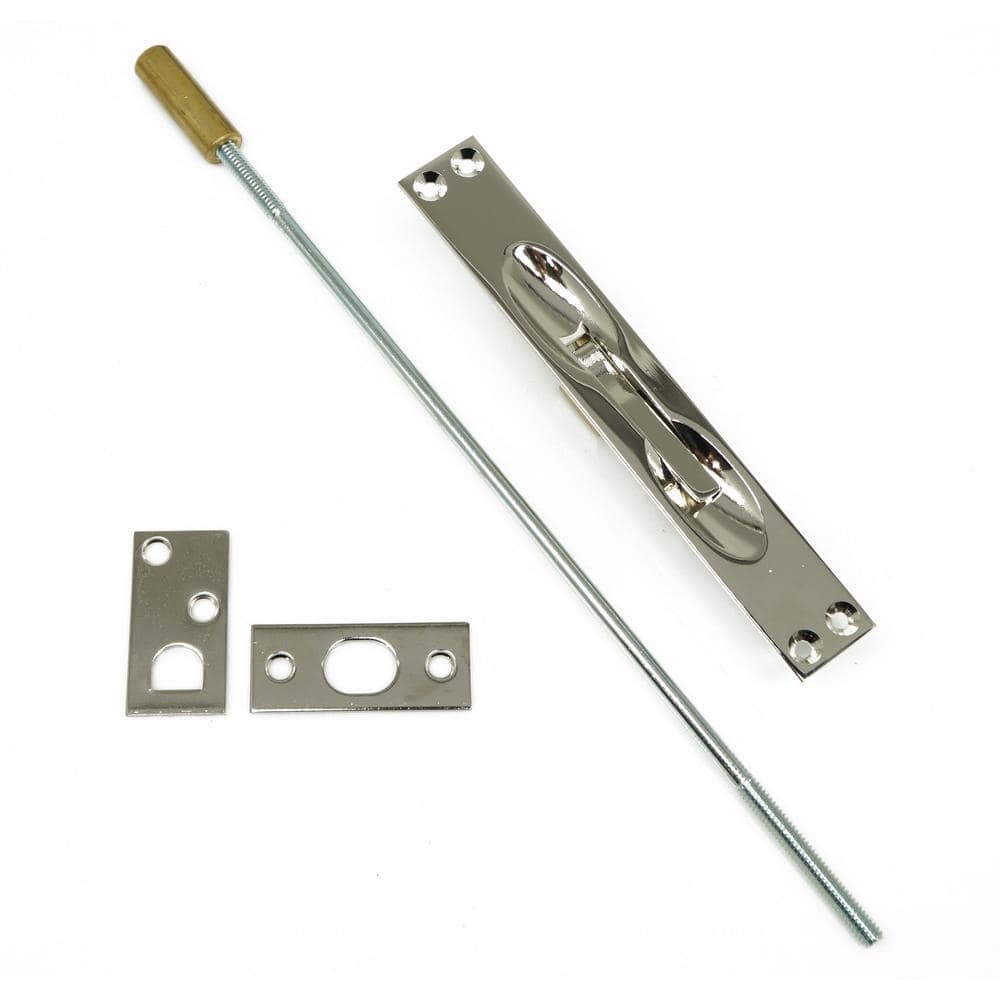 Solid Brass Extension Flush Bolt in Bright Nickel price history on PriceWatchPro