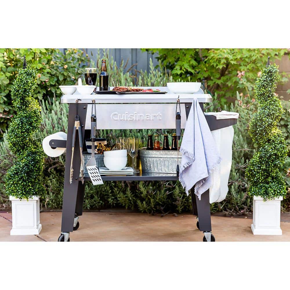 Cuisinart 45" Stainless Steel Outdoor Grill Prep Table