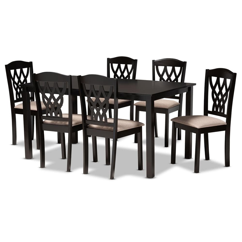 Gabaldon 7 discount piece dining set