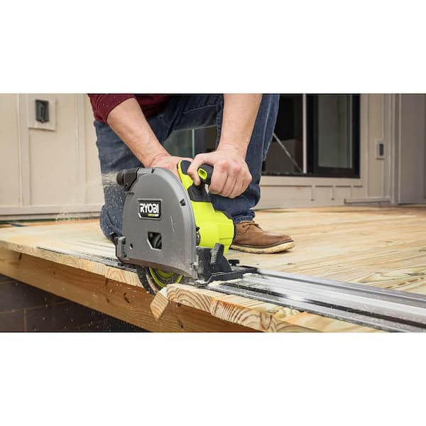 Nægte Tilbagetrækning Bitterhed RYOBI 55 in. Track For Track Saw with (2) 27.5 in. Tracks, and (4)  Connector Bars A73TS01N - The Home Depot