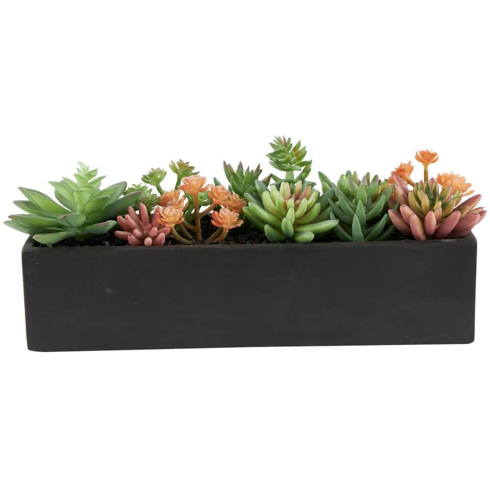 5 in. H Artificial Succulent Foliage
