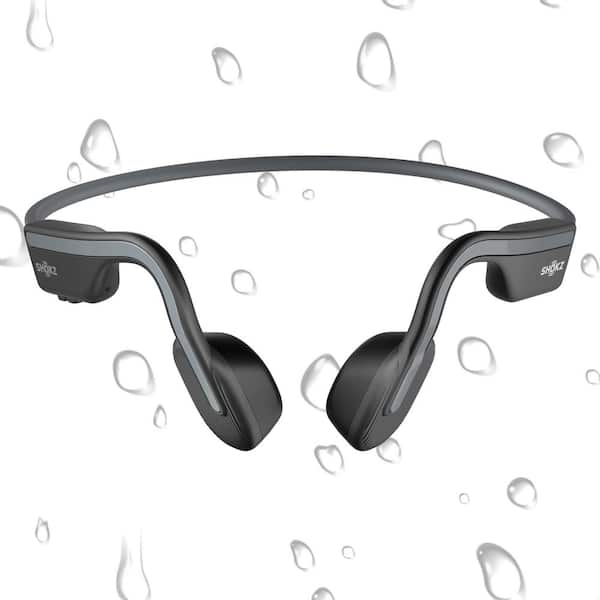 SHOKZ OpenRun Bone-Conduction Open-Ear Sport Headphones with Microphones in  Red S803-ST-RD-US - The Home Depot