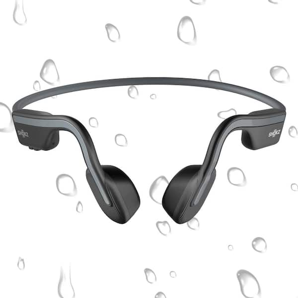 SHOKZ OpenRun Bone-Conduction Open-Ear Sport Headphones with Microphones in  Blue S803-ST-BL-US - The Home Depot