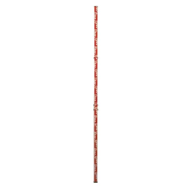 CST 8 ft. Aluminum Grade Rod in Feet and 10ths
