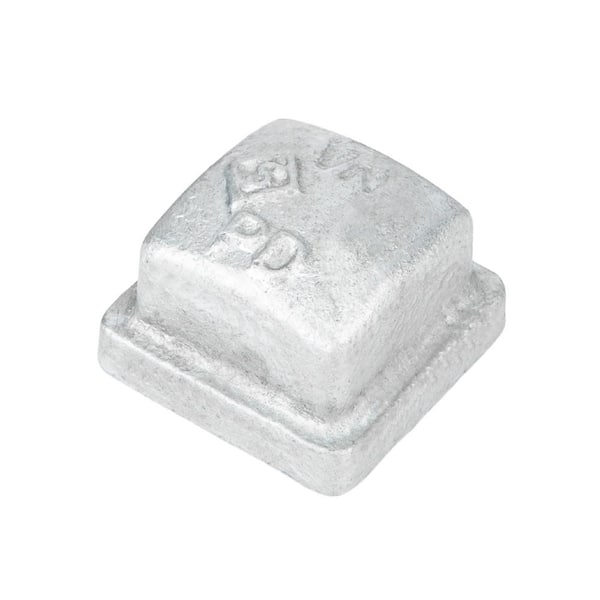 STZ 3/4 in. Galvanized Iron Square Cap