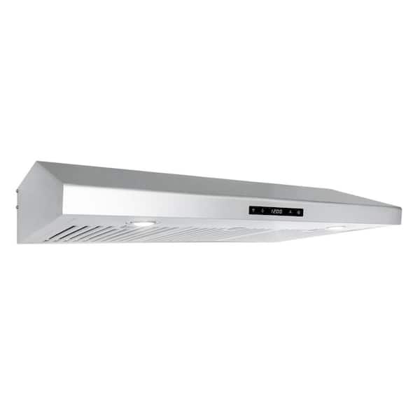 Cosmo 36 in. Ducted Under Cabinet Range Hood Stainless Steel