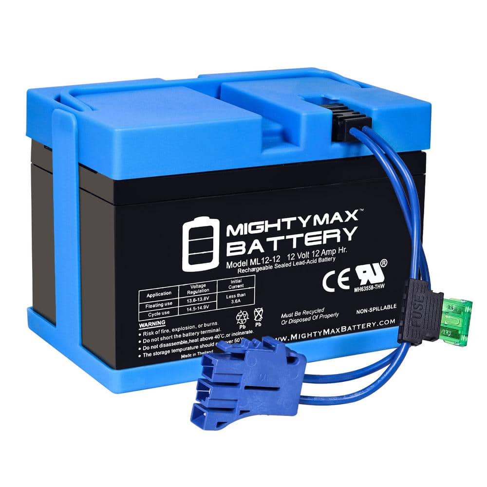 MIGHTY MAX BATTERY 12-Volt 15AH Replacement Battery for Peg