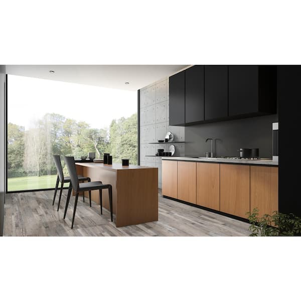 Ashen Estate 20 MIL x 9 in. x 60 in. Waterproof Click Lock Luxury Vinyl Plank Flooring (18.7 sq. ft. / Case)