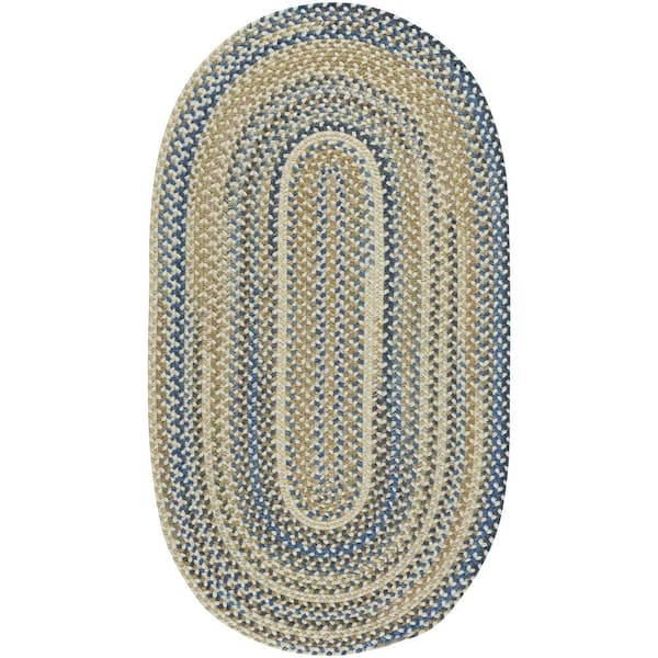 Capel Tooele Light Tan 3 ft. x 5 ft. Oval Area Rug