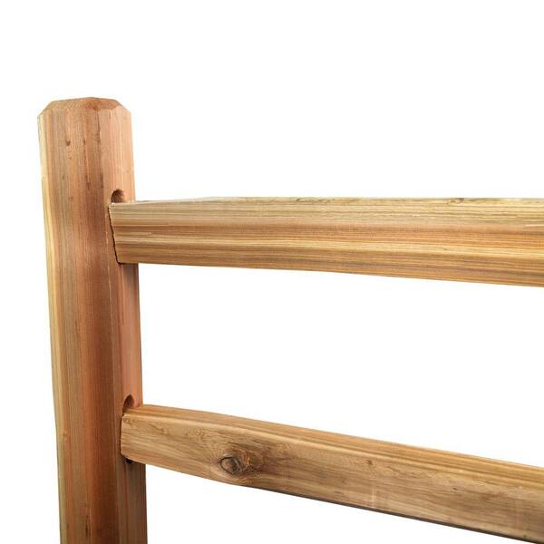 Split rail fence home depot discount