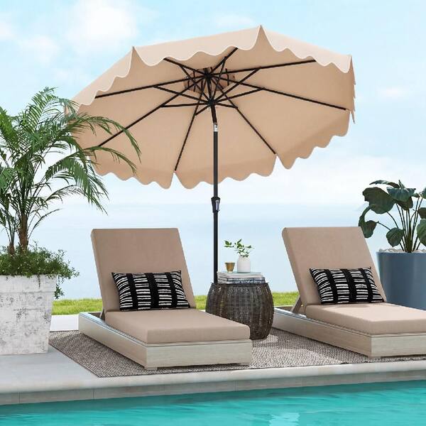 9 ft off the wall patio umbrella Blue Star Group Off-The-Wall Brella Olefin Half Umbrella, 7.5'-Width, Green : Umbrellas : Patio, Lawn & Garden Supporting the canopy is an aluminum pole finished in bronze International Caravan 9 ft. Half