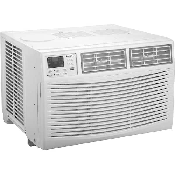 Amana 24 000 Btu Window Air Conditioner With Dehumidifier And Remote Amap242bw The Home Depot