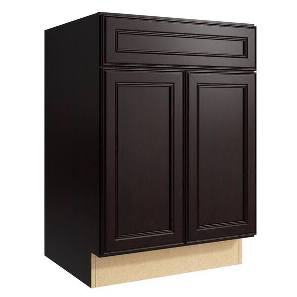 Cardell Boden 24 in. W x 34 in. H Vanity Cabinet Only in Coffee