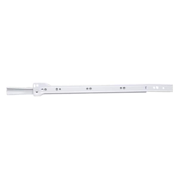 20 in. White 3/4 Extension Side Mount Drawer Slide (5-Pairs)