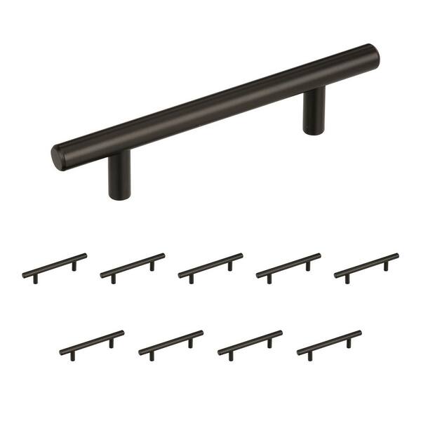 Amerock 10BX37090ORB - Tirador De Gabinete De Bronce Aceitado | 3 Pulgadas (76 Mm) De Centro A Centro | Paquete De 10 | Triomphe | Herrajes Para Muebles