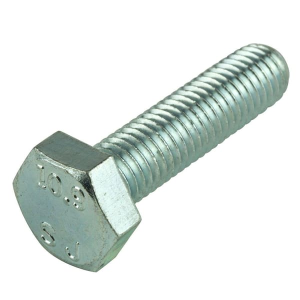 Everbilt M10-32 x 30 mm External Hex Hex-Head Cap Screws (2-Pack)