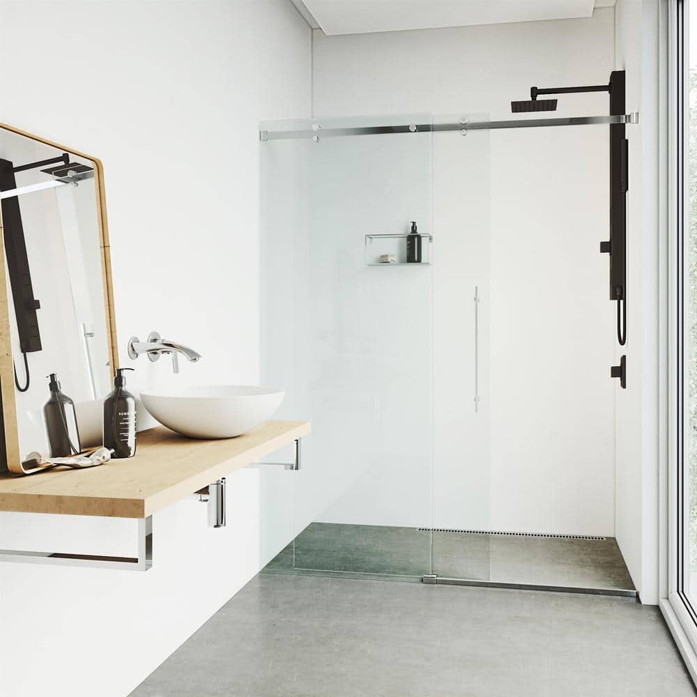 Orchid 39" Matte Black Aluminum Shower Panel System with Hand Wand