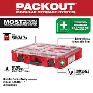 CLASS B TYPE 3 PACKOUT First Aid Kit and PACKOUT 20OZ RED TUMBLER