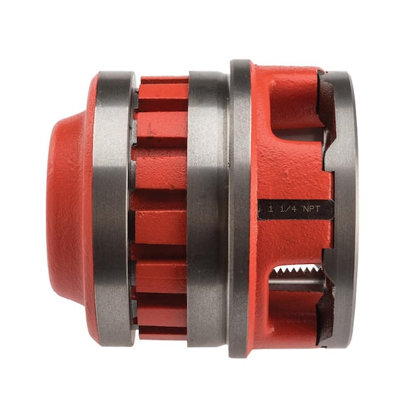 RIDGID 12-R NPT Alloy Right-Handed Threading Die Head for 1-1/4 in