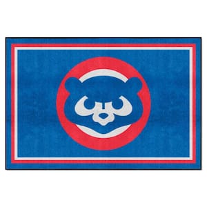 Chicago Cubs 5ft. x 8 ft. Plush Area Rug