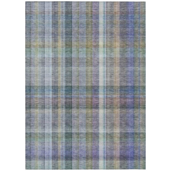 Chantille ACN534 Green 10 ft. x 14 ft. Machine Washable Indoor/Outdoor Geometric Area Rug