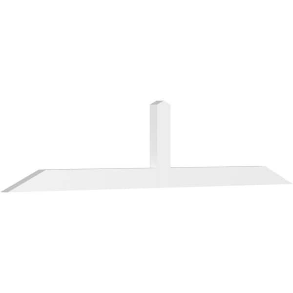 Ekena Millwork Portland 84 in. W x 17.5 in. H x 2 in. D Signature Polyurethane Bracket