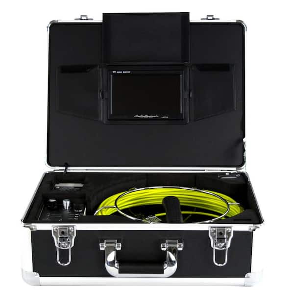 Unbranded Video Snake 65 ft. Pipe and Wall Inspection System Complete Color Camera System