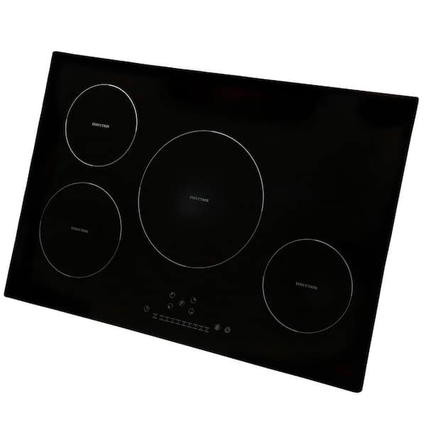 Built-in Induction Electric Stove Top 30 in. 4 Burners Electric Cooktop 9 Power Levels and Sensor Touch Control