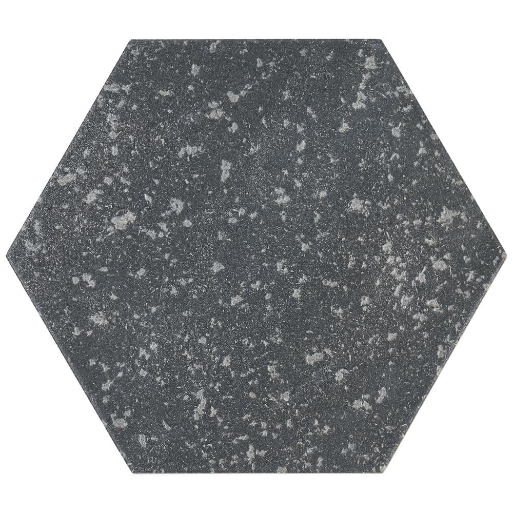 Lannister Matte Gray Hexagonal Porcelain Wall & Floor Tile