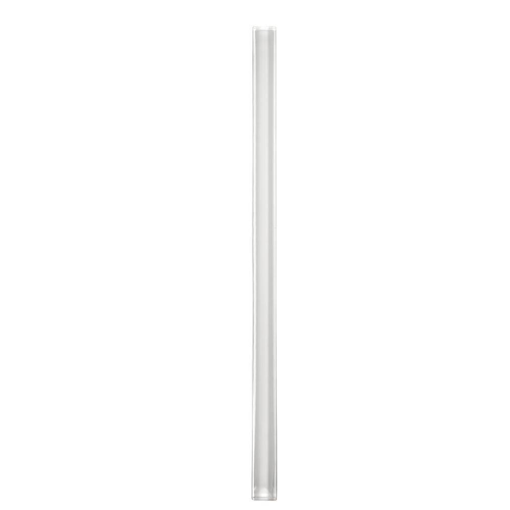 White Glossy Glass Pencil Liner Tile Trim 12-inch
