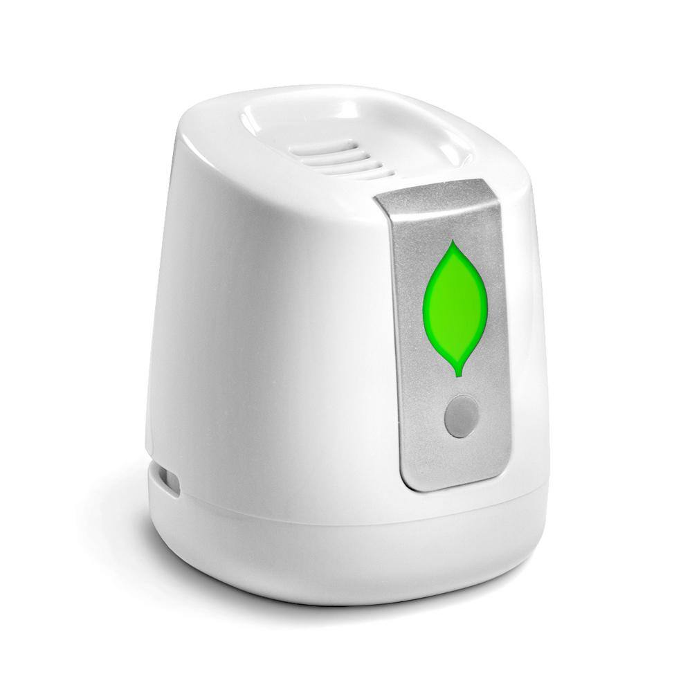 Compact White Ionic Refrigerator Air Purifier with LED Indicator