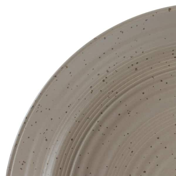 BEE & WILLOW Millbrook 24 fl. oz. 8.8 in. Mocha Brown Round Stoneware  Dinner Bowl (Set of 6) 985119857M - The Home Depot