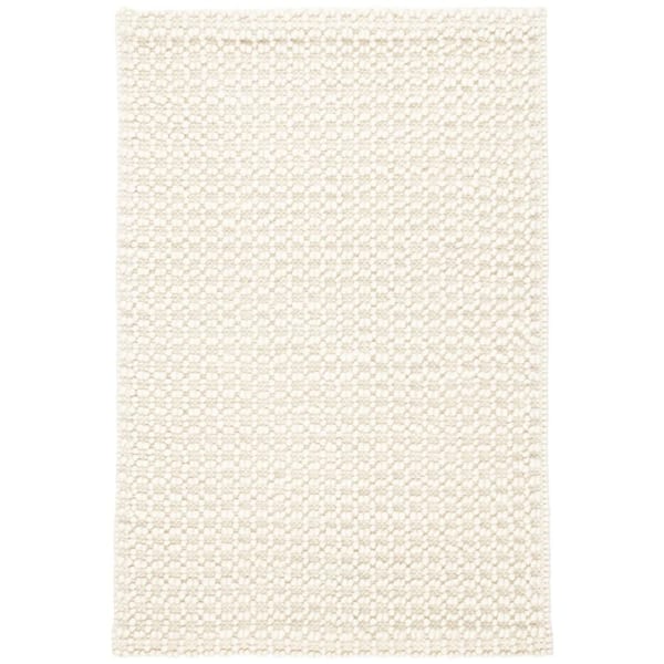 Hooper Handwoven Wool Ivory 5 ft. x 8 ft. Indoor Area Rug