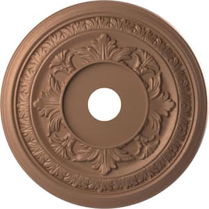 22 in. O.D. x 3-1/2 in. I.D. x 1 in. P Baltimore Thermoformed PVC Ceiling Medallion in Aged Copper