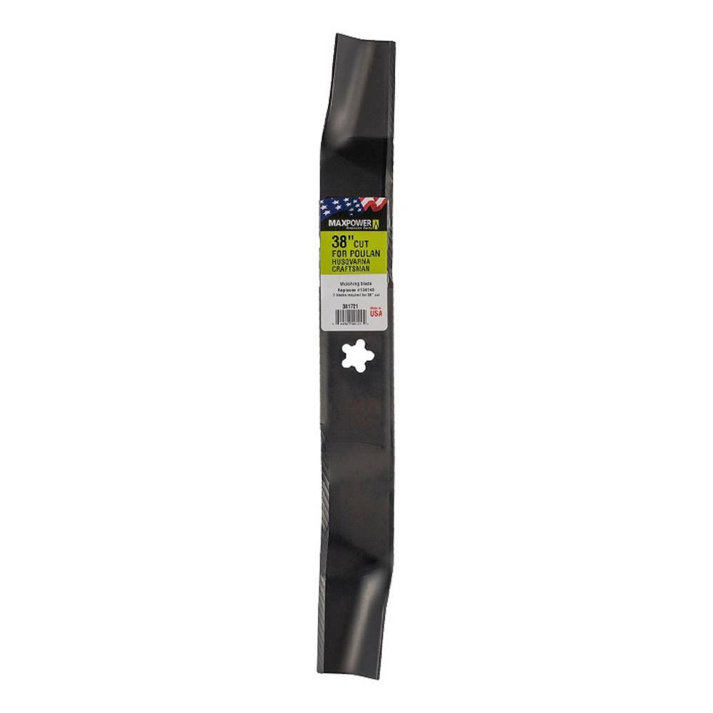 Mulching Blade for 38 in. Cut Craftsman, Husqvarna, Poulan Mowers Replaces OEM #'s 134148, 139774, 532134148 price history on PriceWatchPro