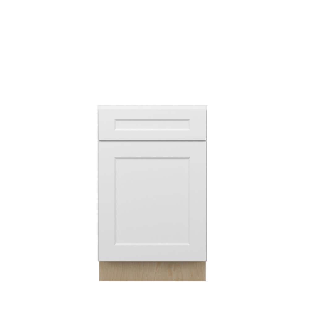 Norfolk Shaker 21 in. W x 34.5 in. H x 24 in. D in Painted White Plywood As
