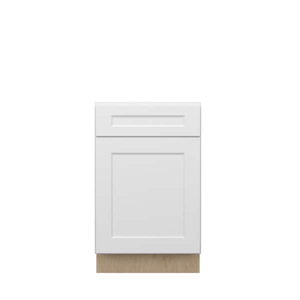 Norfolk Assembled 21 in. W x 34.5 in. H x 24 in. D Plywood Base Cabinet in Painted White