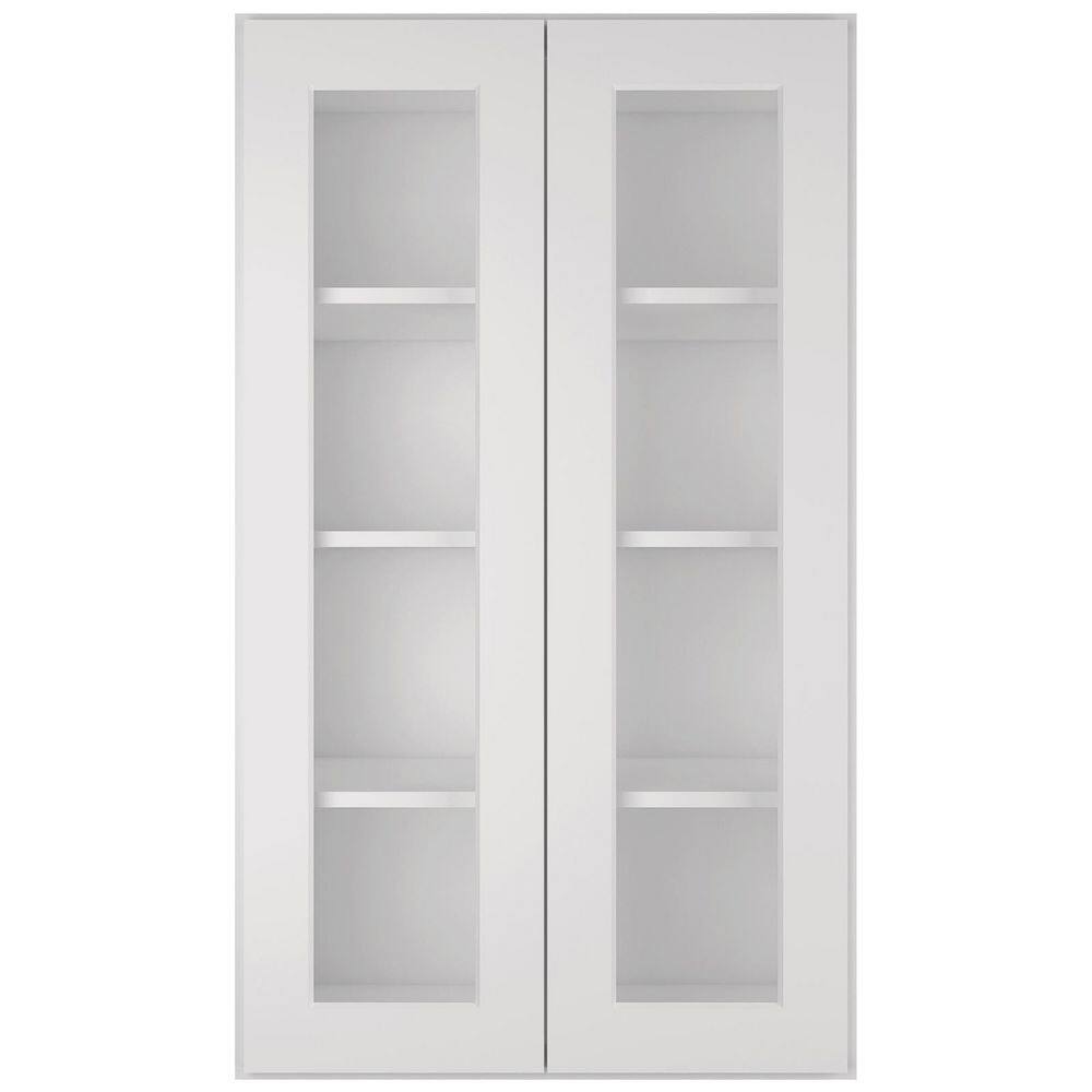 HOMEIBRO 24 in. W X 12 in. D X 42 in. H in Shaker Dove Plywood Ready to ...