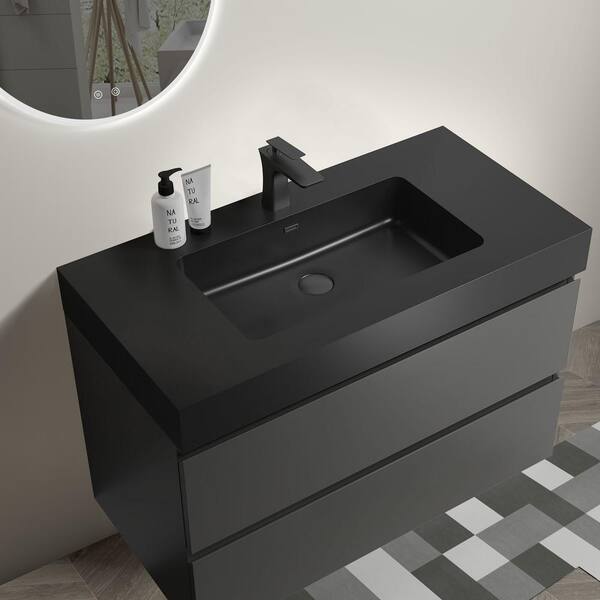 36-inch Floating Bathroom Vanity Combo - Bed Bath & Beyond - 36901947