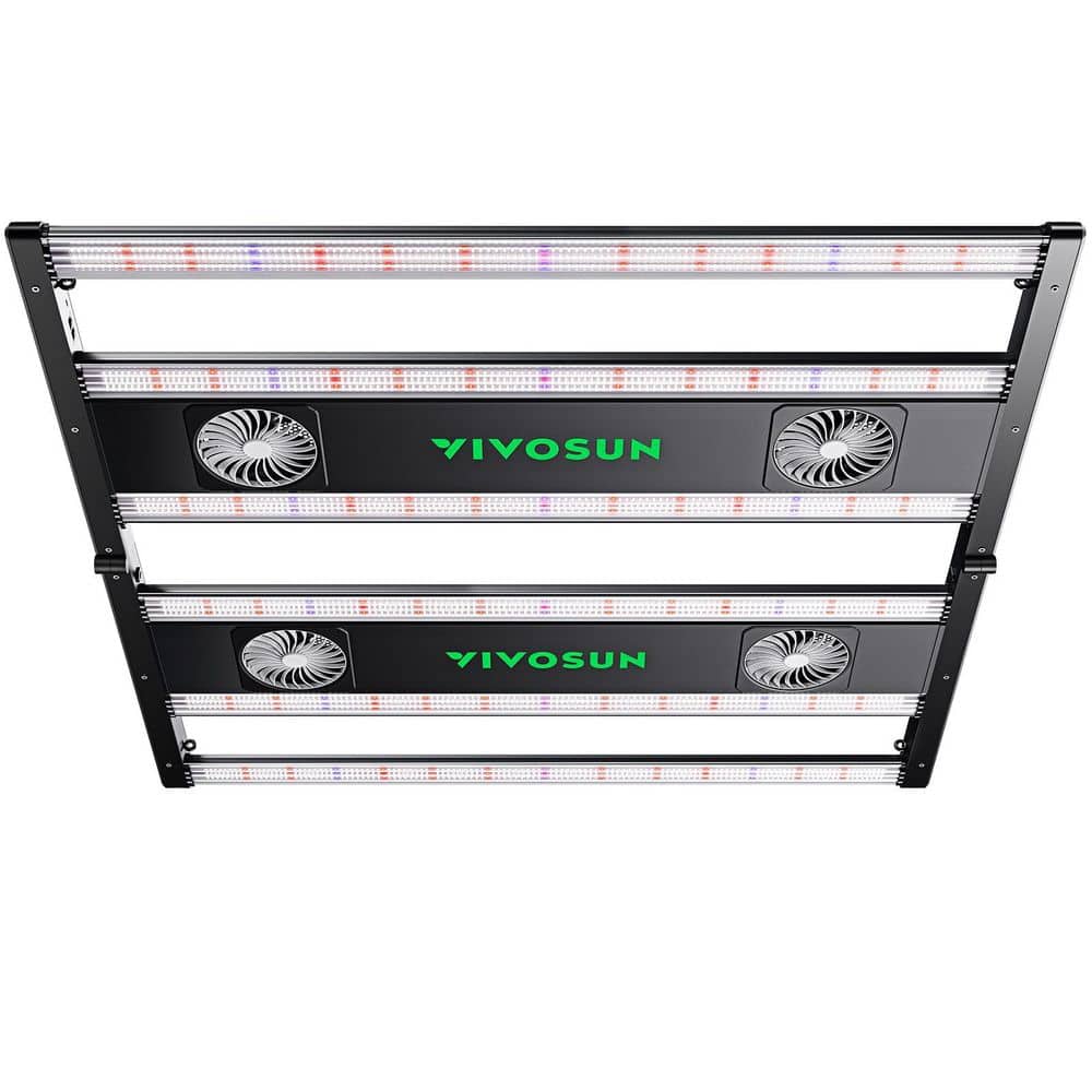 AeroLight 550W Full Spectrum LED Grow Light with Circulation Fan, Warm White