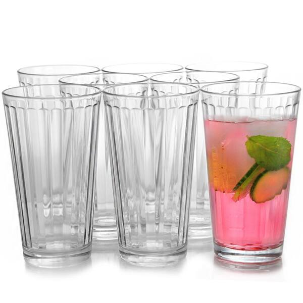 Pasabahce Cosmopolitan 16.75 oz. Clear Cooler Glasses (8-Pack)