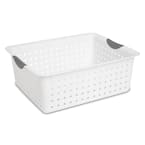 Sterilite Large Plastic Ultra Storage Basket (6-Pack) Plus Medium (6-Pack)  Plus Small (Dozen) 6 x 16268006 - The Home Depot