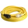 Southwire 10/3 50' SJTOW Yellow Extension Cord 5-20 P/R w/ Lighted End  26188802